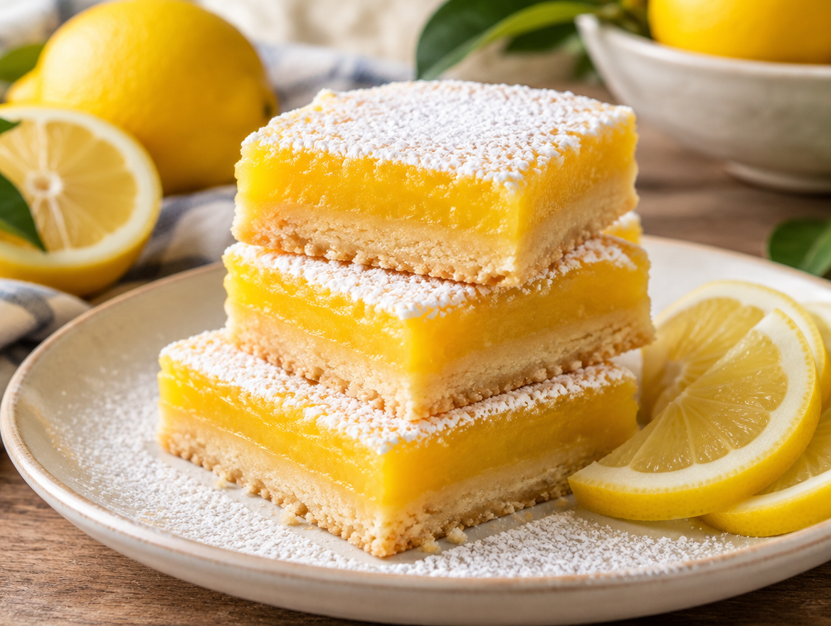 Zesty Lemon Bars