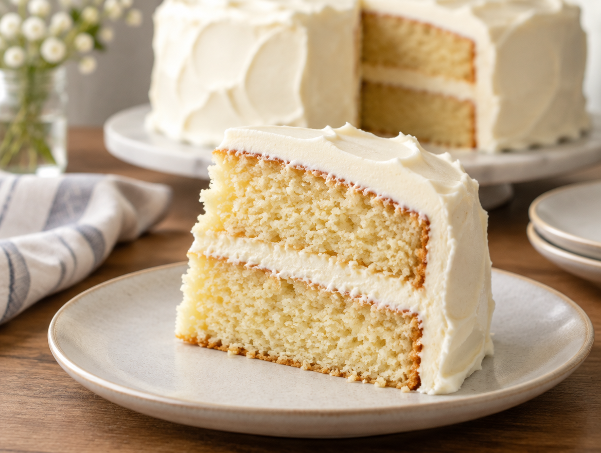 Simple Vanilla Cake